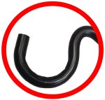 (image for) SRB3CLSL - "SL" (Spend Less) Clamp-On Swing Arm Deck Hanger