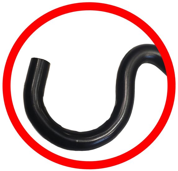 (image for) SRB3CLSL - "SL" (Spend Less) Clamp-On Swing Arm Deck Hanger
