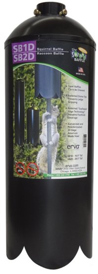 (image for) SB1D - Dome Top Squirrel Baffle /Squirrel Guard (USA Made)