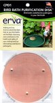 (image for) CPD1- with label- Copper Bird Bath Purification Di