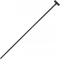 FP1 - 80" Feeder Pole 1" Diameter With Mounting Plate