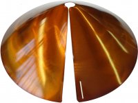 (image for) SB8C - Cone Squirrel Baffle /Squirrel Guard - Copper Tint (USA)