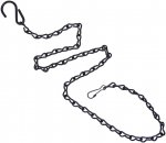 (image for) CH1B - 33" Chain - Black