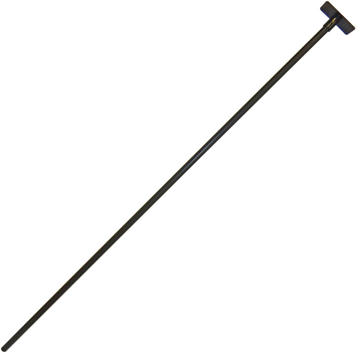 (image for) FP1 - 80" Feeder Pole 1" Diameter With Mounting Plate