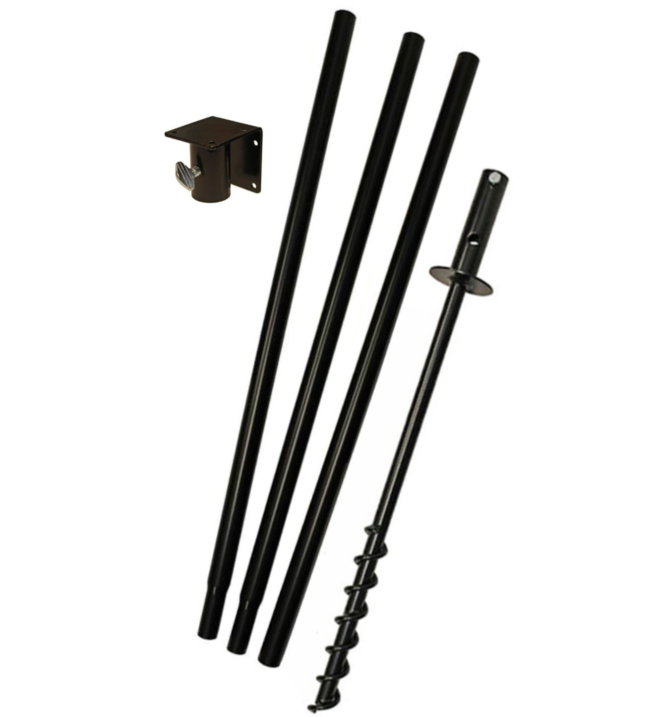 (image for) FP5TBB - 5 Pc Bluebird Pole Set with Twist In Ground Socket